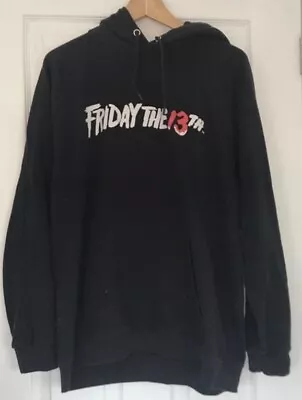 Buy Friday The 13th Hoodie Horror Movie Film Merch Jason Voorhees Ladies Size Medium • 16.30£