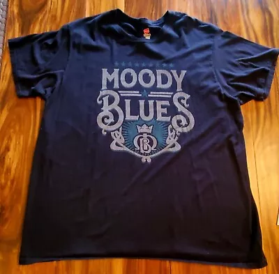 Buy Moody Blues Hanes T-shirt  Size 2XL • 23.62£