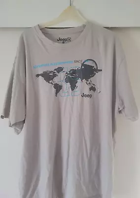 Buy Retired Old Official Jeep Merchandise T Shirt Cool Design RRTP £39.99 OFFER? • 14.99£