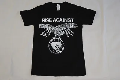 Buy Rise Against Eagle Logo T Shirt New Official Punk Rock Band Group Endgame Rare • 10.99£