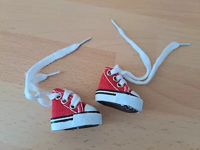 Buy Sindy Doll Size Trainers Boots Hi-Tops Canvas Shoes. CLEAN AND NEW CONDITION. • 2.99£