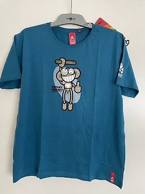 Buy Mens Xplict T  Shirt Cheeky Monkey BLUE Size Medium New Freepost X 2 • 9.99£