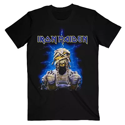 Buy Iron Maiden Powerslave Mummy Black T-Shirt Officially Licensed Size XL FREE P&P • 15.79£