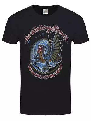 Buy The Rolling Stones T-shirt Rolling Stones Vintage Dragon 78 Men's Black • 14.99£