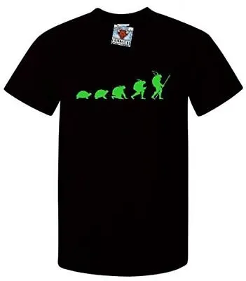 Buy Evolution Of Turtle Men's T-Shirt Teenage Mutant Ninja Turtles Hero • 12.99£
