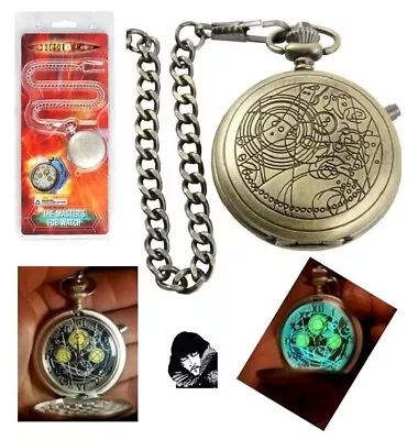 Buy Doctor Who The Master's Fob Watch & Chain WORLDWIDE POST • 80£