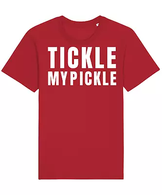 Buy Custom Gift  Tickle My Pickle T-Shirt | Unisex, Soft Organic Cotton, Funny Tee • 12.90£