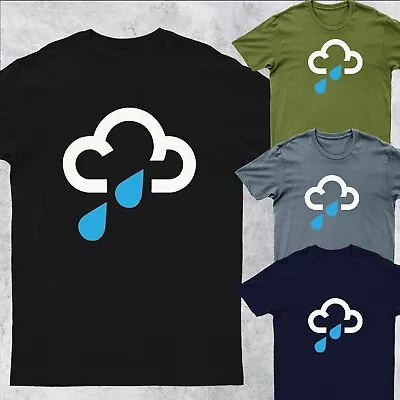Buy WEATHER SYMBOL RAINY RINGER(rain Cloud Feeling)  Mens T-Shirt #DG • 11.99£