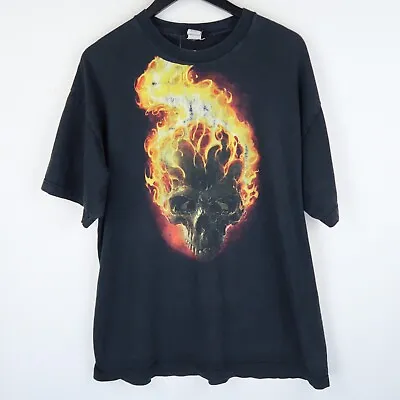 Buy Ghostrider Marvel Comics Graphic T-shirt SZ XL (G6600) • 15.95£