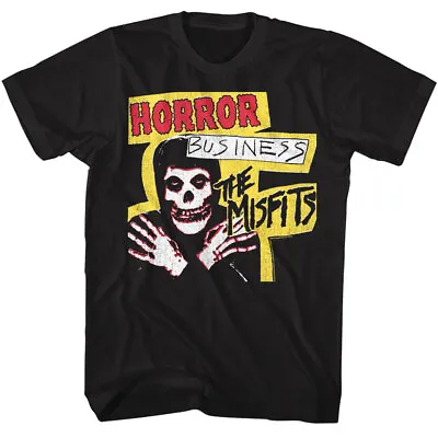 Buy The Misfits Horror Business Album Cover Men's T Shirt Punk Rock Band Merch • 42.30£
