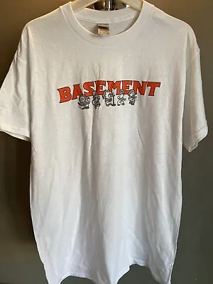 Buy Basement T-shirt Tee  Size M Gildan Label  House Electronic Dance Music Festival • 15.99£