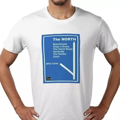 Buy The North Manchester Stone Roses Smiths Hacienda Oasis T-shirt Tee - All Sizes • 16.99£