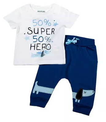 Buy Baby Boy T Shirt And Leggings Set • 15.99£