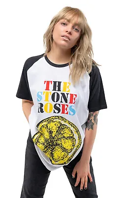 Buy The Stone Roses Lemon Multicolor Raglan • 16.95£