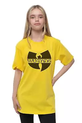 Buy Wu-Tang Clan Kids Classic Logo Yellow T Shirt • 12.94£