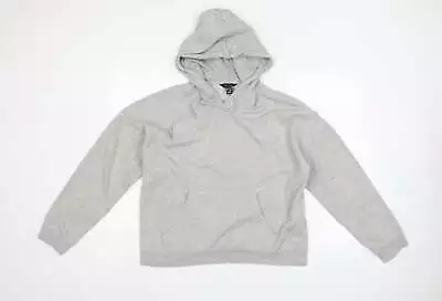 Buy New Look Womens Grey Polyester Pullover Hoodie Size 14 • 4.75£