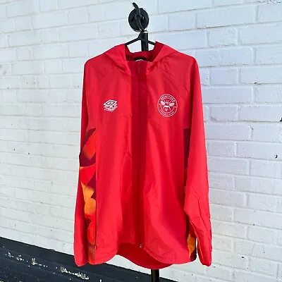 Buy Brentford FC Lightweight Jacket Red Umbro • 19.99£