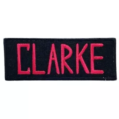 Buy Ghostbusters - Team Member Names Iron Sew On Embroidered Patch - Clarke • 2.51£