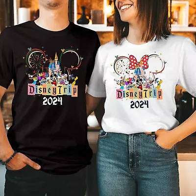 Buy TSHIRT (3208) Disney Family Holiday Tour Trip Outfit Disneyland Matching T-Shirt • 6.99£