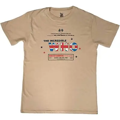 Buy The Who The Incredible Official Tee T-Shirt Mens • 17.13£