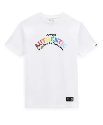Buy Vans Mens Pride T-Shirt / White / RRP £32 • 14£