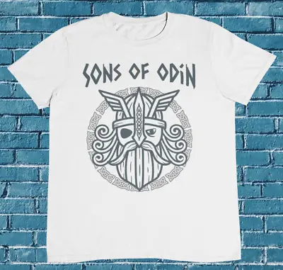 Buy Sons Of Odin T Shirt - Thor, Baldr, Víðarr And Váli - %100 Premium Cotton • 12.95£