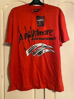 Buy A Nightmare On Elm Street T-Shirt Men’s Size M Primark  • 19.99£