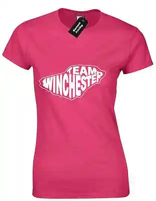 Buy Team Winchester Ladies T Shirt Sam Dean Impala Crowley Hell Demon Driver Present • 7.99£