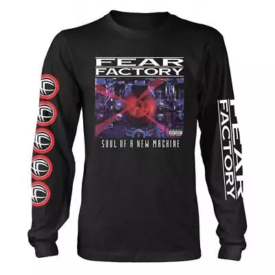 Buy Fear Factory 'Soul Of A New Machine' Long Sleeve T Shirt - NEW • 21.99£