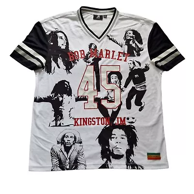 Buy Bob Marley Zion Rootswear T Shirt Top Jersey XL - Primark • 14.99£