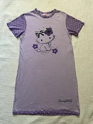 Buy Vintage Y2K Official Sanrio Merch Charmmy Kitty Shirt Purple 2007 RARE • 40.21£