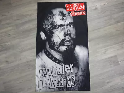 Buy GG Allin Flag Flagge Poster Anal Cunt Meat Shits Xxx • 25.74£