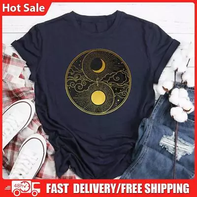 Buy Sun And Moon T Shirt Tee • 11.03£