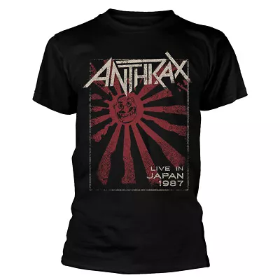 Buy Anthrax Live In Japan Black T-Shirt NEW OFFICIAL • 16.59£