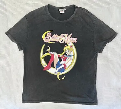 Buy Sailor Moon Vintage T-Shirt Grey SIZE XL • 25£