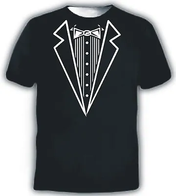 Buy Tuxedo Fancy Dress  Smart Funny T-shirt  • 7.99£