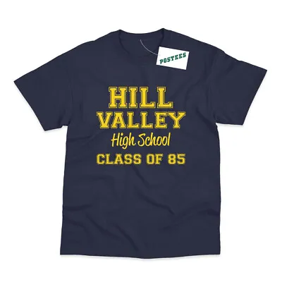 Buy Hill Valley High Inspired By Back To The Future Printed T-Shirt • 7.95£