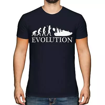 Buy Hovercraft Evolution Of Man Mens T-shirt Tee Top Gift Military Navy • 9.95£