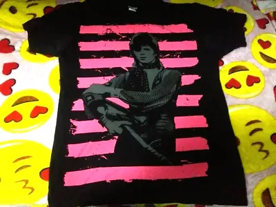 Buy Vintage Mosquitohead David Bowie Ziggy Stardust Black & Pink Women's T-shirt  • 70.87£