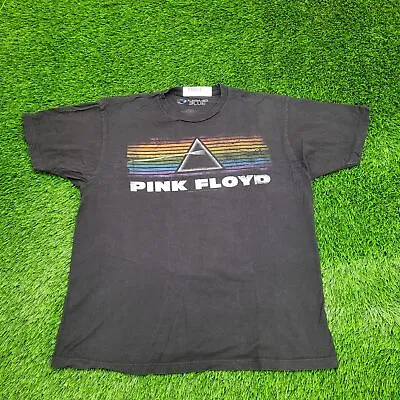 Buy Liquid-Blue 2012 Pink-Floyd Band Shirt Womens L 22x26 Faded-Black Light-Spectrum • 3.15£