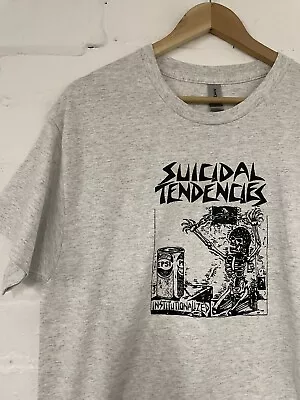 Buy Suicidal Tendencies Institutionalized L T-shirt Band Merch Punk Thrash Metal • 9.50£