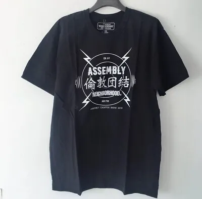 Buy Assembly X NEIGHBORHOOD Colab T Shirt LONDON CALLING Tee LIMITED Size L Japan • 90£