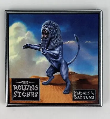 Buy ROLLING STONES Bridges To Babylon 2” Magnet 1997 Vintage Merch Promotour Jagger • 9.50£