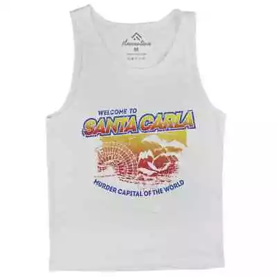 Buy Santa Carla Mens T-Shirt Horror Frog Brothers Lost Boys Zombie Vampire D369 • 13.99£