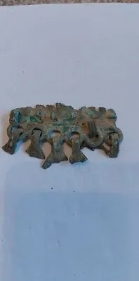 Buy Ancient Baltic Viking Bronze Amulet Jewellery With Attachment 900-1100 Ad • 40£
