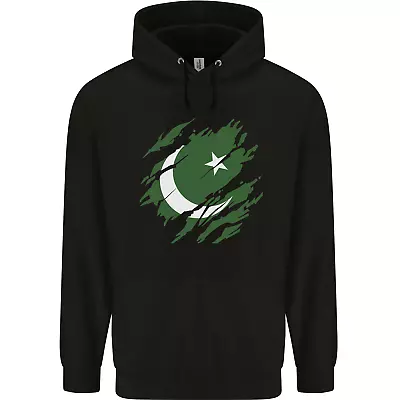 Buy Torn Pakistan Flag Pakistani Day Football Childrens Kids Hoodie • 17.99£
