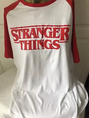 Buy Xl Netflix Stranger Things Tee Shirt 48” Chest • 5£
