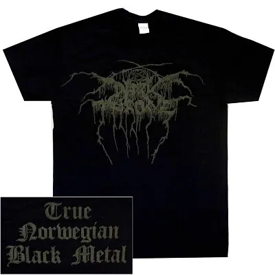Buy Darkthrone True Norwegian Black Metal Grey Logo Shirt S M L XL XXL Dark Throne • 25.29£