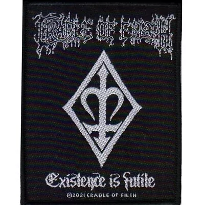 Buy Cradle Of Filth Existence Is Futile Symbol Patch Official Metal Band Merch • 5.69£