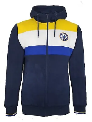 Buy Official Chelsea FC Football Hoodie Mens Large Full Zip Hooded Top L CHH28 • 29.95£